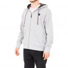 Men's long-sleeved sweatshirt with round neck and hood HM580247