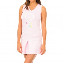 Hello Kitty V-neck sleeveless dress BA453 woman