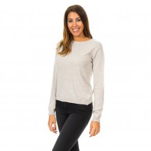 Women's long sleeve round neck sweater 10DTL0169