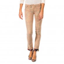 Long trousers with skinny cut hems 10DBF0605 woman