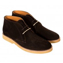 Men's high-top shoe with rubber sole HMS20444