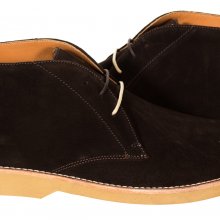 Men's high-top shoe with rubber sole HMS20444
