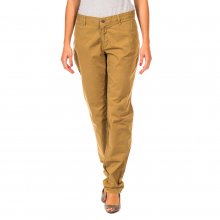 Long straight-cut trousers with hems 31693810 woman