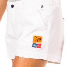 Shorts with personalized patch 36600054 woman