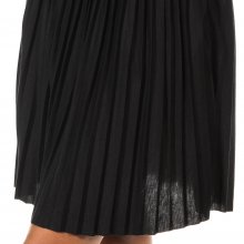 Pleated skirt with side zipper 70DGC0247 woman