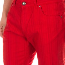 Pantalon Largo bajos con corte recto BGH0182 hombre