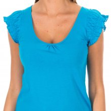Sleeveless T-shirt with round neckline ADM0102 woman