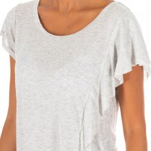 Camiseta manga corta y cuello redondo 10DMT0277 mujer