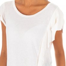 Camiseta manga corta y cuello redondo 10DMT0277 mujer