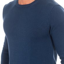 Men's long-sleeved round neck sweater HM701752