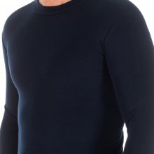 Camiseta manga larga y cuello medio alto 1625-H hombre