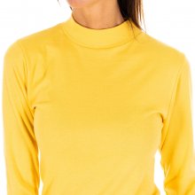 Long-sleeved T-shirt with half-high collar 1625-M women