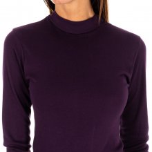 Long-sleeved T-shirt with half-high collar 1625-M women