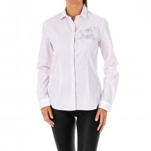 Long sleeve shirt with lapel collar LWC603 woman