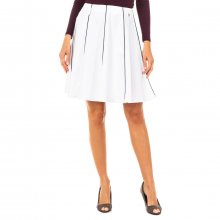 Flared skirt with inner lining JWK004 woman