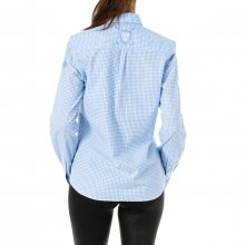 Women's long-sleeved shirt with lapel collar LWC302