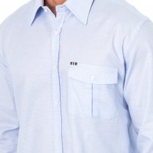 Camisa Manga Larga con cuello de solapa KMCJ01 hombre