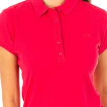 Women's short-sleeved polo shirt with lapel collar LWP601
