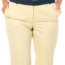 Long straight-cut low trousers BGM0261 woman
