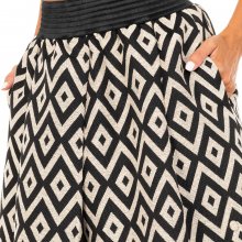 Puffed skirt with wide rubber waistband HWK003 women