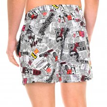 Men's swimsuit with drawstring and mesh lining JFSS19SW06-NEWS-MULTICOLOR