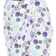 Short skirt with front opening 3Y5N06-5NXZZ woman