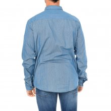 Men's long-sleeved shirt with lapel collar 3Y6C09-6NDZZ