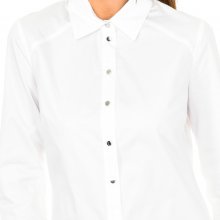 Women's long-sleeved shirt dress with lapel collar C5A13-PC