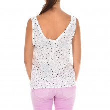 Women's V-neck strapless blouse C5022
