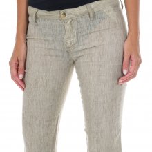 Capri pants with narrow cut hems 10DBF0435-L025 woman