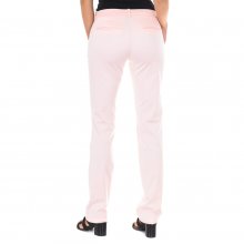 Pantalon Largo estilo chino con bajos rectos 70DBF0028-R123 mujer