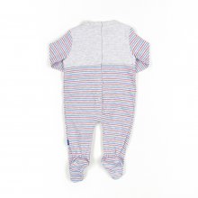 Long-sleeved and round-neck romper 18260356 baby