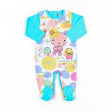 Long-sleeved and round-neck romper 17103084 baby