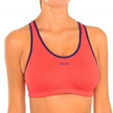 Women's sports bra with elastic band under bust S04N0