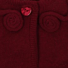 Girl's tricot knit jacket 6622W14
