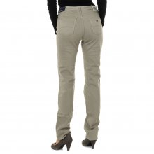 Long stretch fabric pants 6X5J85-5N0RZ woman