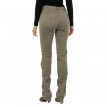 Long stretch fabric pants 6Y5J75-5N22Z woman