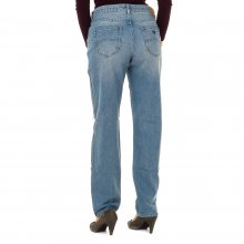 Long straight cut jeans 6Y5J15-5DWQZ woman