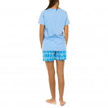 Pijama manga corta y cuello redondo KL45135 mujer