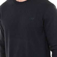 Men's long-sleeved crew-neck sweatshirt 7V6M69-6JQDZ