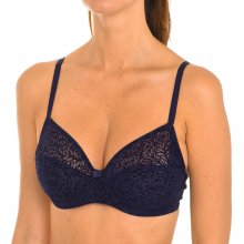 Underwire bra with velvet details 009B3 woman
