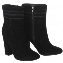 Heeled ankle boots with round toe FLLU23SUE10 woman