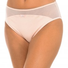 Elastic and breathable fabric panties 00A67 women