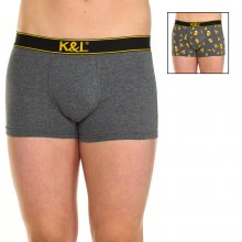 Pack-2 Boxers Funny tejido transpirable KL2005 hombre