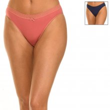 Pack-2 Eco-Dim panties with matching interior lining D09AJ women