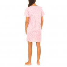 Women's short sleeve round neck nightgown KL45180