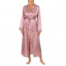 Cross 3/4 sleeve robe with drawstring closure 2116 woman