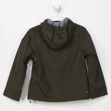 Boy's long-sleeved hooded jacket N0YGY9