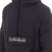 Hooded jacket with high collar NP0A4G67 man