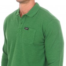 E-MAEN long-sleeved polo shirt with lapel collar NP0A4G9Q men